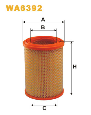 Luchtfilter Wix Filters WA6392