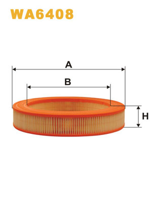 Luchtfilter Wix Filters WA6408