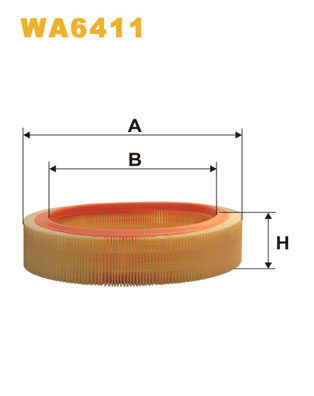 Luchtfilter Wix Filters WA6411