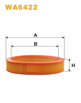 Luchtfilter Wix Filters WA6422