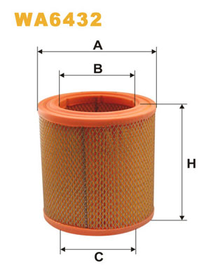 Luchtfilter Wix Filters WA6432