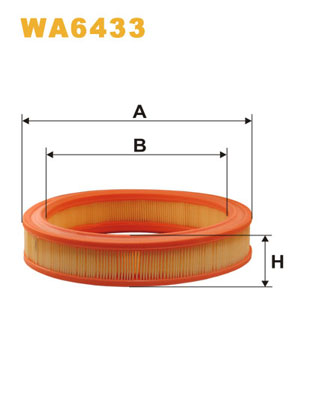 Luchtfilter Wix Filters WA6433