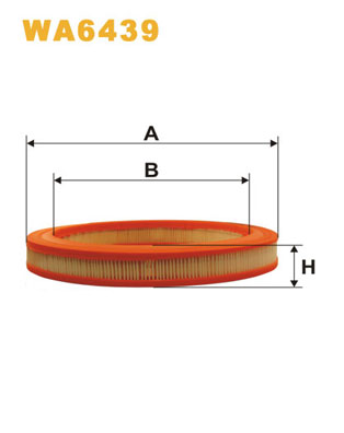 Luchtfilter Wix Filters WA6439