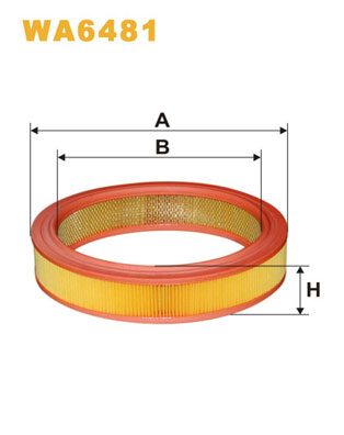 Luchtfilter Wix Filters WA6481