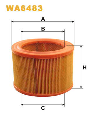 Luchtfilter Wix Filters WA6483