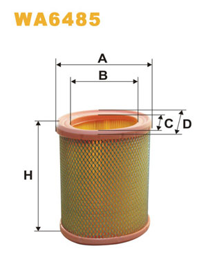 Luchtfilter Wix Filters WA6485