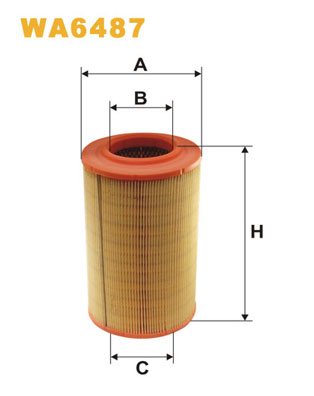 Luchtfilter Wix Filters WA6487