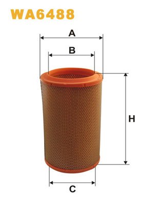 Luchtfilter Wix Filters WA6488