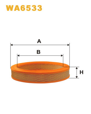 Luchtfilter Wix Filters WA6533