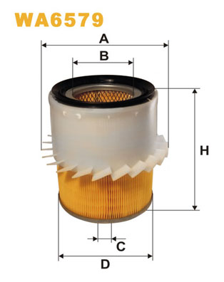 Luchtfilter Wix Filters WA6579