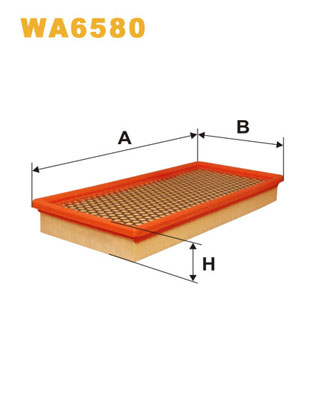 Luchtfilter Wix Filters WA6580