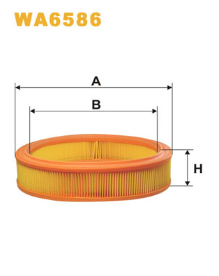 Luchtfilter Wix Filters WA6586