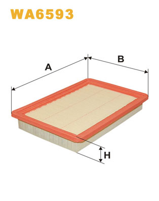 Luchtfilter Wix Filters WA6593