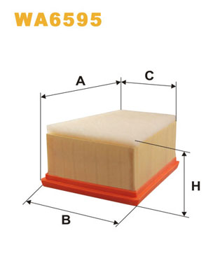 Luchtfilter Wix Filters WA6595