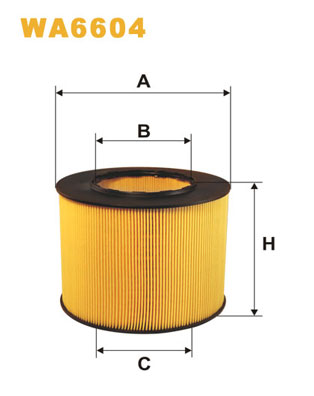 Luchtfilter Wix Filters WA6604