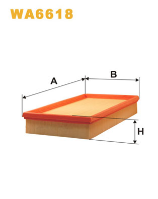 Luchtfilter Wix Filters WA6618