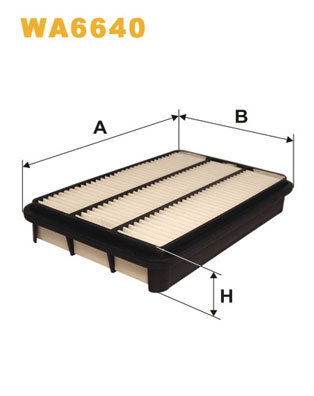 Luchtfilter Wix Filters WA6640