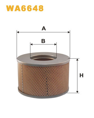 Luchtfilter Wix Filters WA6648