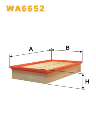 Luchtfilter Wix Filters WA6652