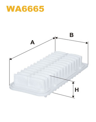 Luchtfilter Wix Filters WA6665