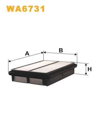 Luchtfilter Wix Filters WA6731