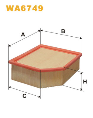Luchtfilter Wix Filters WA6749