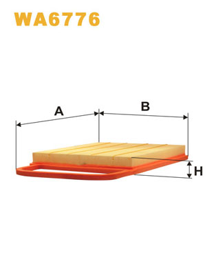 Luchtfilter Wix Filters WA6776