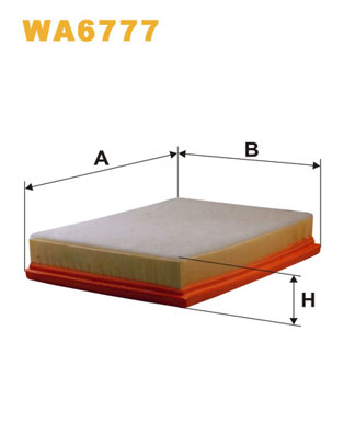 Luchtfilter Wix Filters WA6777