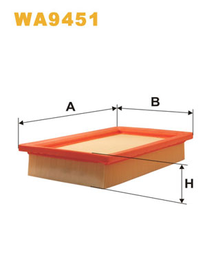 Luchtfilter Wix Filters WA9451
