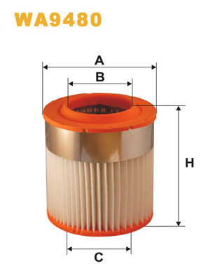 Luchtfilter Wix Filters WA9480