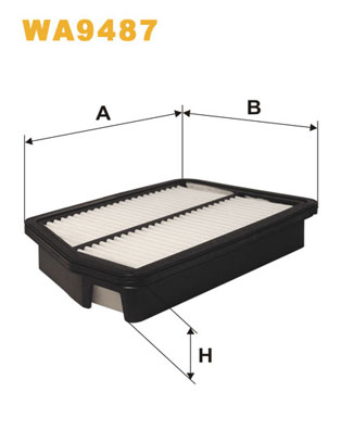 Luchtfilter Wix Filters WA9487
