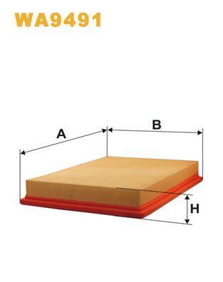 Luchtfilter Wix Filters WA9491