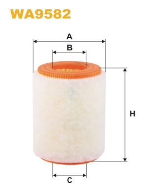 Luchtfilter Wix Filters WA9582