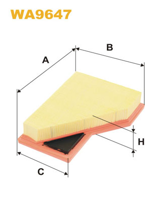 Luchtfilter Wix Filters WA9647