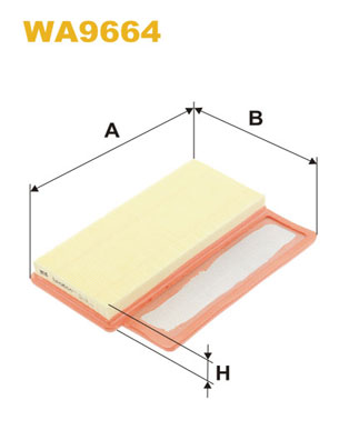 Luchtfilter Wix Filters WA9664