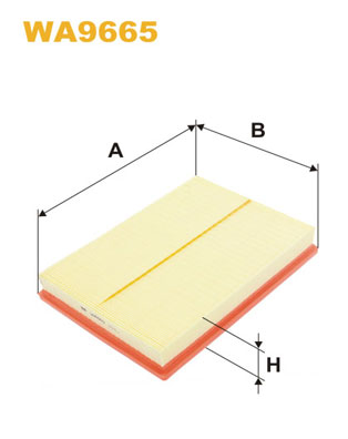 Luchtfilter Wix Filters WA9665