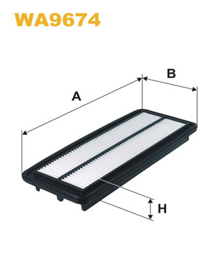 Luchtfilter Wix Filters WA9674