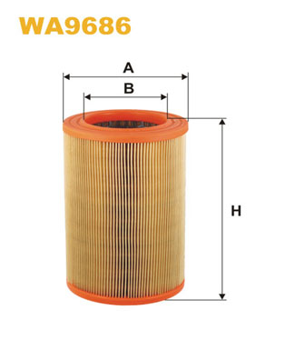 Luchtfilter Wix Filters WA9686