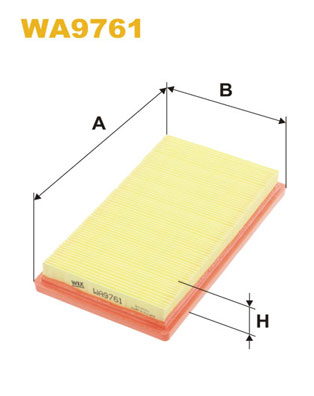 Luchtfilter Wix Filters WA9761