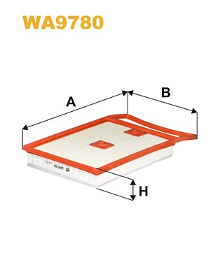 Luchtfilter Wix Filters WA9780