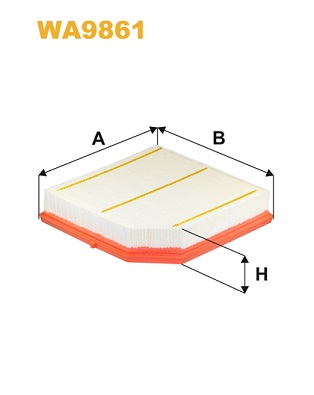 Luchtfilter Wix Filters WA9861