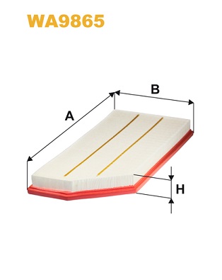 Luchtfilter Wix Filters WA9865