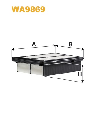 Luchtfilter Wix Filters WA9869