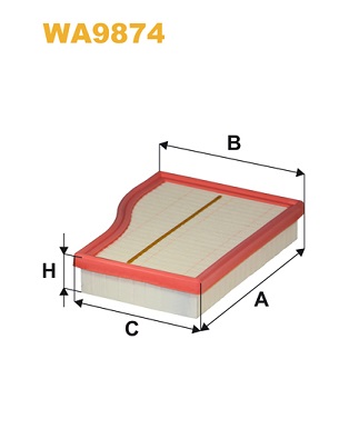 Luchtfilter Wix Filters WA9874