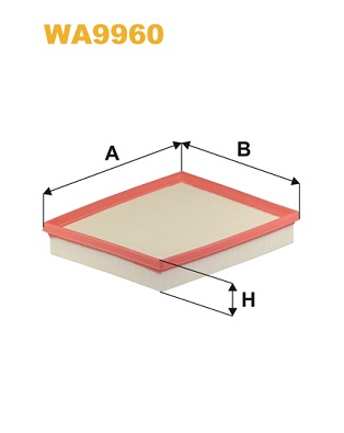 Luchtfilter Wix Filters WA9960