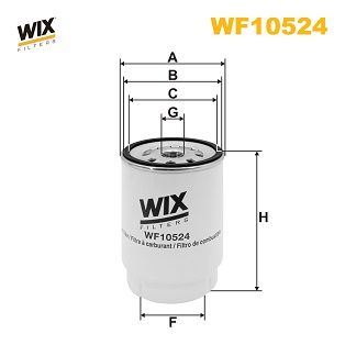 Brandstoffilter Wix Filters WF10524