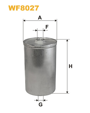 Brandstoffilter Wix Filters WF8027