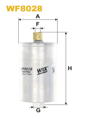 Brandstoffilter Wix Filters WF8028