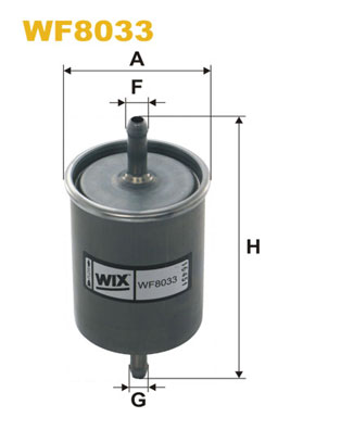 Brandstoffilter Wix Filters WF8033