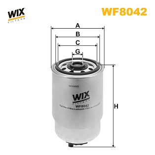 Brandstoffilter Wix Filters WF8042